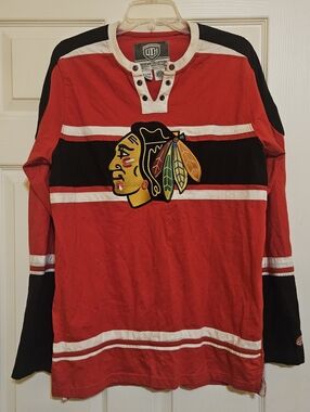 BLACKHAWKS JERSEY, CHICAGO Blackhawks Jersey, Causeway Collection Jersey